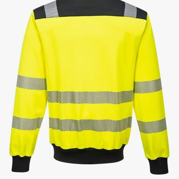 Men's Yellow and Black Lightweight Jacket - Picture 3 of 16